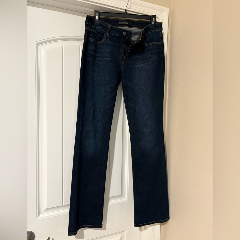 Joe’s Jeans “The Honey” Curvy Bootcut Dark Wash Jeans Size 29 Flattering Stretch